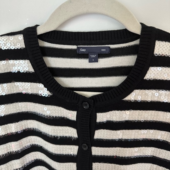 GAP Sequin Cardigan, SIZE SMALL - Picture 3 of 4